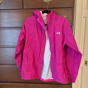 The North Face Pink Rain Jacket